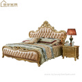 high quality luxury champagne wood color bedroom furniture